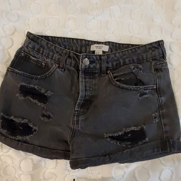 Forever 21 high waisted shorts 28 - Picture 6 of 6